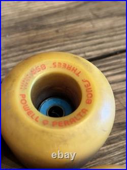 OG Early 80s Powell Peralta Bones Threes Skateboard Wheels
