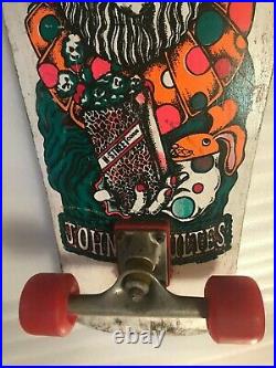 OG H-Street Skateboard RARE Original 1989 John Schultes KLOWN Godoy MAGNIF