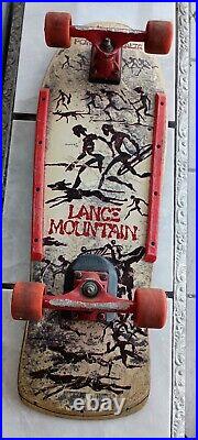 OG Lance Mountain Skateboard Deck Powell Peralta Future Primitive Original