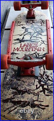 OG Lance Mountain Skateboard Deck Powell Peralta Future Primitive Original