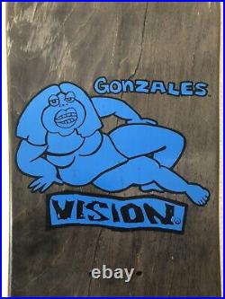 OG Mark Gonzales Vision Fat Face Lady Krooked Blind Rare Signed Skateboard Art
