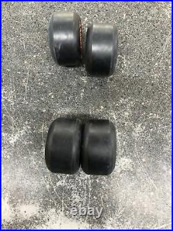 OG NOS BLEM Set of 4 BLACK RAT BONES wheels 60mm 93a Powell Peralta vintage