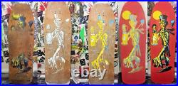 OG Restored Skateboard Deck Santa Cruz Ross Goodman Gravedigger 1989