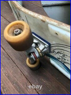 OG Santa Cruz Meek Slasher Skateboard complete deck-OG Simms Wheels-Indep trucks