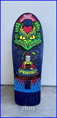 OG Schmitt Stix Gary Valentine Wizard Mint Skateboard Deck