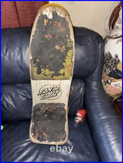OG Vintage 80s Santa Cruz Jeff Kendall Graffiti Skateboard Gull Wing Bullet RARE