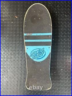 OG Vintage Keith Meek Slasher Deck Santa Cruz Skateboard Bullet Wheels