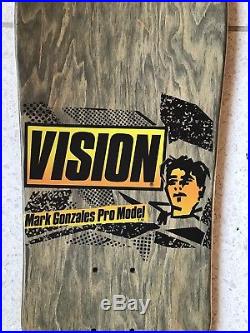 OG Vintage NOS Mark Gonzales Skateboard Deck Vision