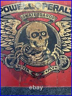 OG Vintage Powell Peralta Mike Vallely 80's Skateboard, OG Indy / Bullet 66
