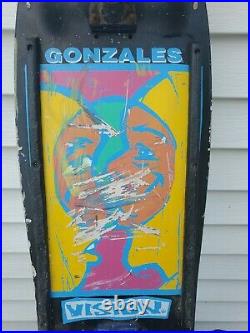 OG Vision Mark Gonzales skateboard Splitface Black 1988 Gonz