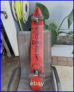 OG hand painted dog town board one of one by the one and only wes humpston