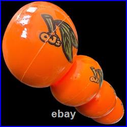 OJ Little Doodies 58mm Skateboard Wheels In Bright Orange