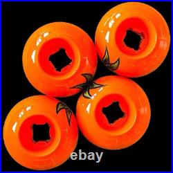 OJ Little Doodies 58mm Skateboard Wheels In Bright Orange