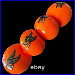 OJ Little Doodies 58mm Skateboard Wheels In Bright Orange