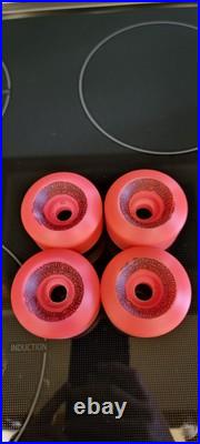 OJ Street Santa Cruz Speed Wheels Vintage Skateboard NOS Vintage 60mm Pink