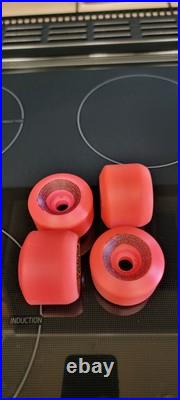 OJ Street Santa Cruz Speed Wheels Vintage Skateboard NOS Vintage 60mm Pink