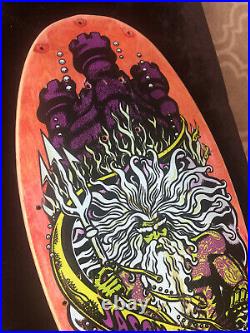 ORIGINAL 1989 Jason Jessee Neptune 2 vintage skateboard deck Santa Cruz 89 Natas