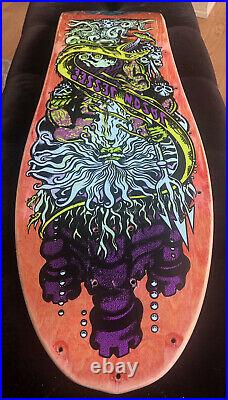 ORIGINAL 1989 Jason Jessee Neptune 2 vintage skateboard deck Santa Cruz 89 Natas