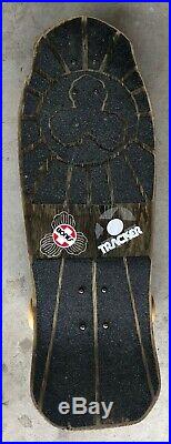 ORIGINAL VINTAGE skateboard Lester Kasai Tracker 1980's Great condition