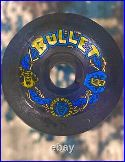 Old School 1980's Santa Cruz Bullet Skateboard Speed Wheels 92A 63mm