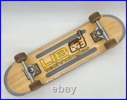 Old School Lib Tech Thumbs Up Skateboard Independent Trucks Complete