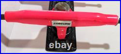 Old School Vintage Motobilt Skateboard Trucks NOS Pink & Black 9 NEEDS BUSHING