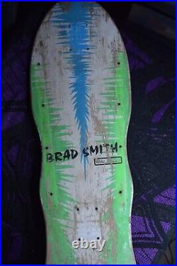 Old School Vintage Rare Uncle Wiggley Brad Smith Mini Model Skateboard Deck UWS