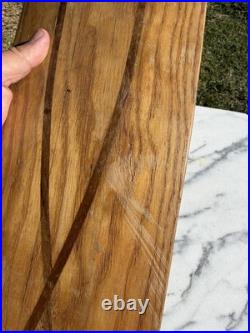 Old School Vintage Skateboard 1970s ACS 500 Trucks C&D Wheels KFT Inlay Wood