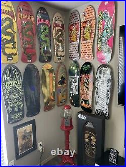 Old school skateboard collection
