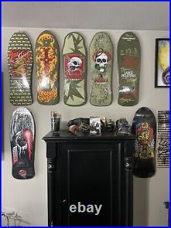 Old school skateboard collection