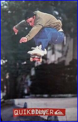 Omar Hassan Promo Advertisement Vinyl Banner Poster Skateboard Quicksilver 68