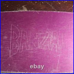 Original 1970s Vintage Banzai Purple Aluminum Skateboard