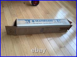 Original 1975 NASK SKATEBOARD Box only very rare 27 1/2 long