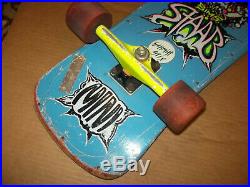 Original 1980's Sims Staab Mad Scientist Mini Complete Skateboard
