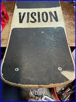 Original 1980's Vision Shredder 10 Concave Skateboard Deck