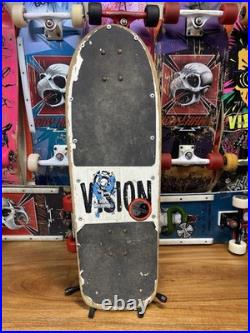 Original 1980's Vision Shredder Ripper Skateboard Deck