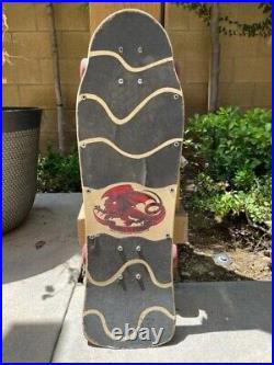 Original 1980s Powell Peralta Tony Hawk Skateboard Not a Reissue