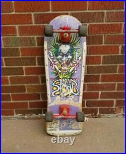 Original 1986 Sims Staab Mad Scientist Complete Skateboard Gull Wing Pro Powell