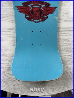 Original 1987 Powell Peralta Steve Caballero Dragon Skateboard Deck Blue