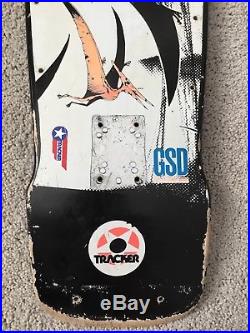 Original 1987 Tracker GSD Pterodactyl Skateboard Deck Powell Peralta Santa Cruz