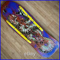 Original 1989 Jeff Kendall Snake Skateboard Deck Vintage OG Santa Cruz NOS