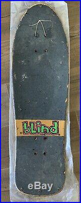 Original 1990 BLIND JASON LEE Vintage Skateboard RARE Silly Animals Pro Model