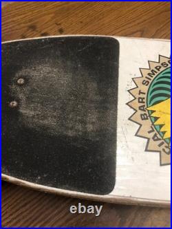 Original 1990 Bart Simpson Vehicle of Destruction Skateboard Sport Fun Inc