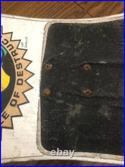 Original 1990 Bart Simpson Vehicle of Destruction Skateboard Sport Fun Inc