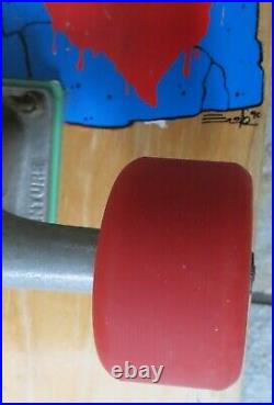Original 1991 BBC Jeff Phillips ROBO MECH Skateboard Deck Venture Dogtown K9