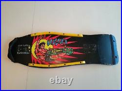 Original 80's Vintage Hosoi Rocket Air Hammerhead Skateboard Deck Rare Black
