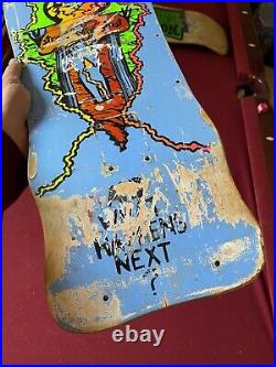 Original 80's Vision Old Ghost Skateboard Deck OG Vintage School John Grigley