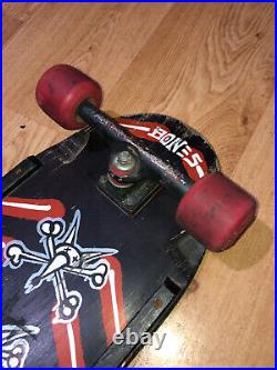 Original Complete Vintage 1984 Powell Peralta Vato Rat Bones Skateboard 1980s