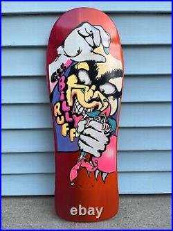 Original G&S Billy Ruff Puppet Smash Skateboard Deck Fade Vintage Old School