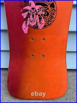 Original G&S Billy Ruff Puppet Smash Skateboard Deck Fade Vintage Old School